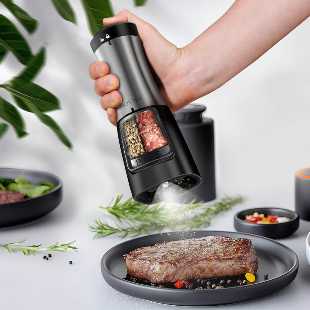 2 In 1 Electric Pepper And Salt Mill 2 In 1 Electric Pepper And Salt Mill
